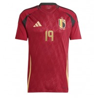 Camiseta Bélgica Johan Bakayoko #19 Primera Equipación Replica Eurocopa 2024 mangas cortas